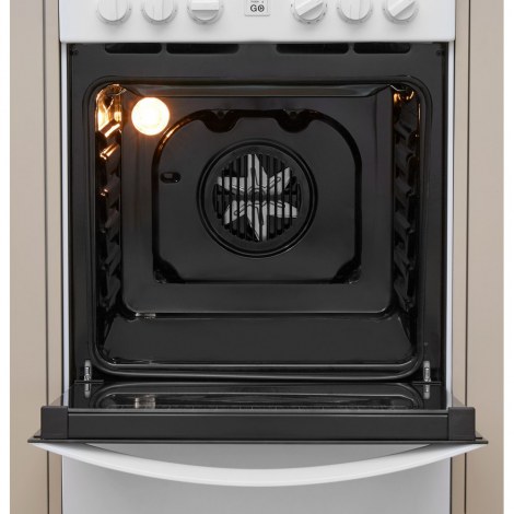 INDESIT | Cooker | IS5V8GMW/E | Hob type Vitroceramic | Oven type Electric | White | Width 50 cm | Grilling | Depth 60 cm | 57 L - 8